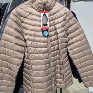32 Degrees Light Taupe Puffer Jacket